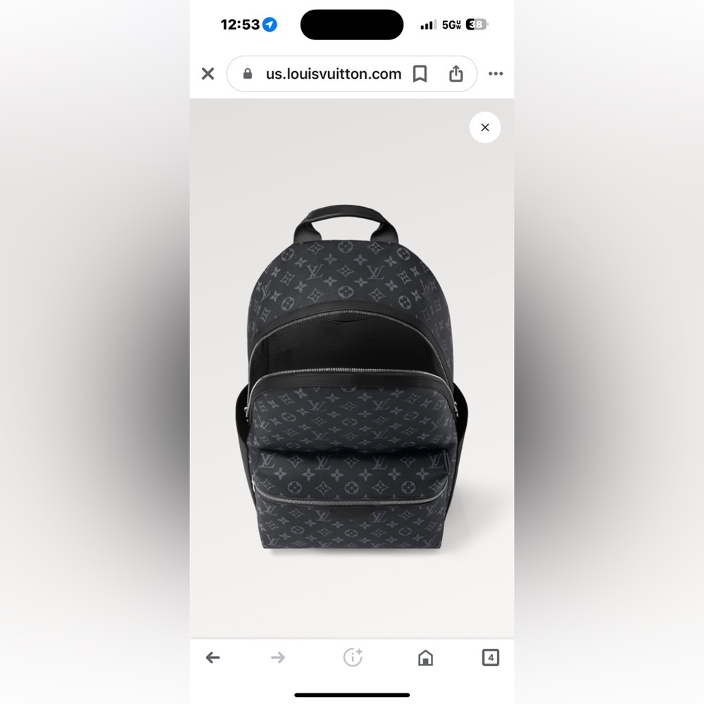 Louis Vuitton men’s backpack, discover MM